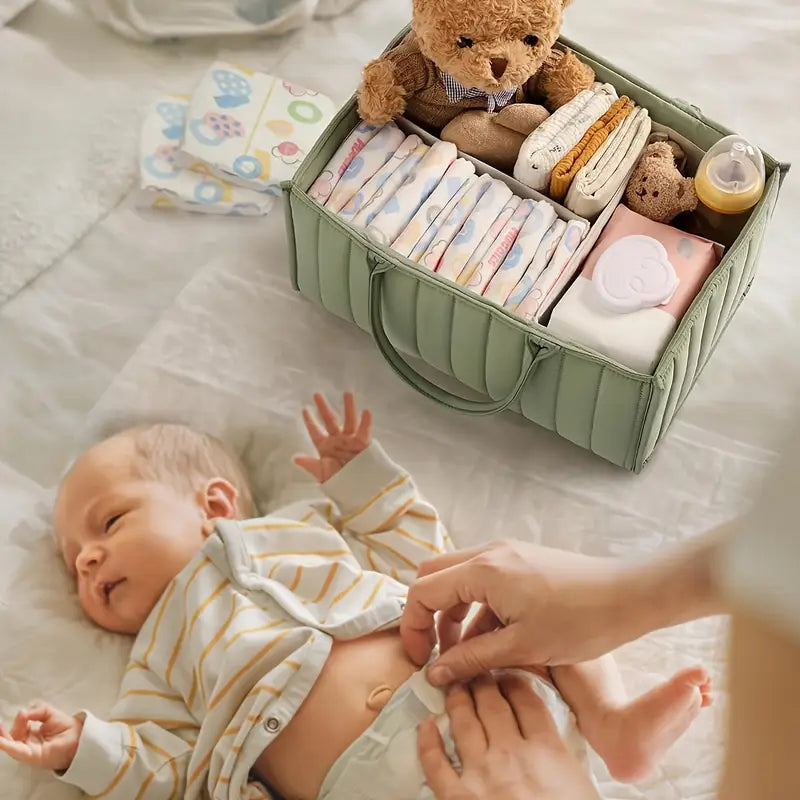 Baby Essentials Storage Diaper Bag Organizer Multiple Compartments - Various Colours